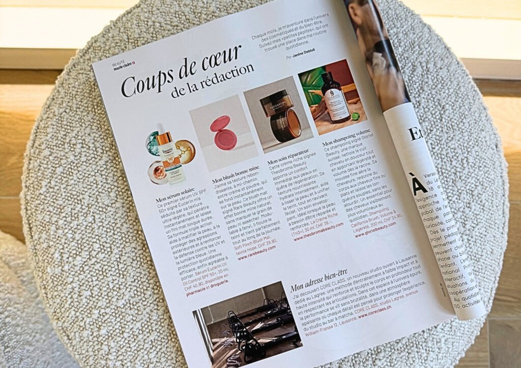 CORE CLASS x Marie Claire (Coups de cœur de la rédaction)